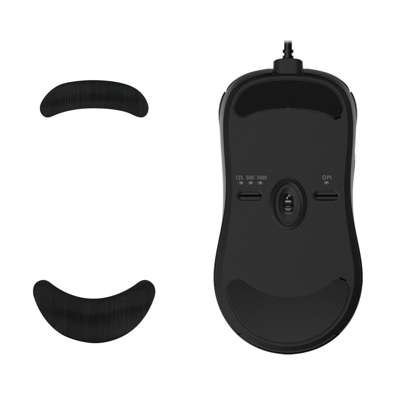 PC, gaming si accesorii - Periferice PC - Periferice Diverse - Set picioruse mouse Kwmobile pentru BenQ ZOWIE ZA13, PTFE, negru, autoadezive, alunecare usoara - Infinity.ro