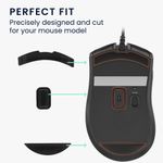 PC, gaming si accesorii - Periferice PC - Periferice Diverse - Set picioruse mouse Kwmobile pentru Razer Mamba Elite Wired, PTFE, negru, autoadezive, alunecare usoara - Infinity.ro