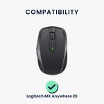 PC, gaming si accesorii - Periferice PC - Periferice Diverse - Set picioruse mouse Kwmobile pentru Logitech MX Anywhere 2S, PTFE, negru, autoadezive, alunecare usoara - Infinity.ro