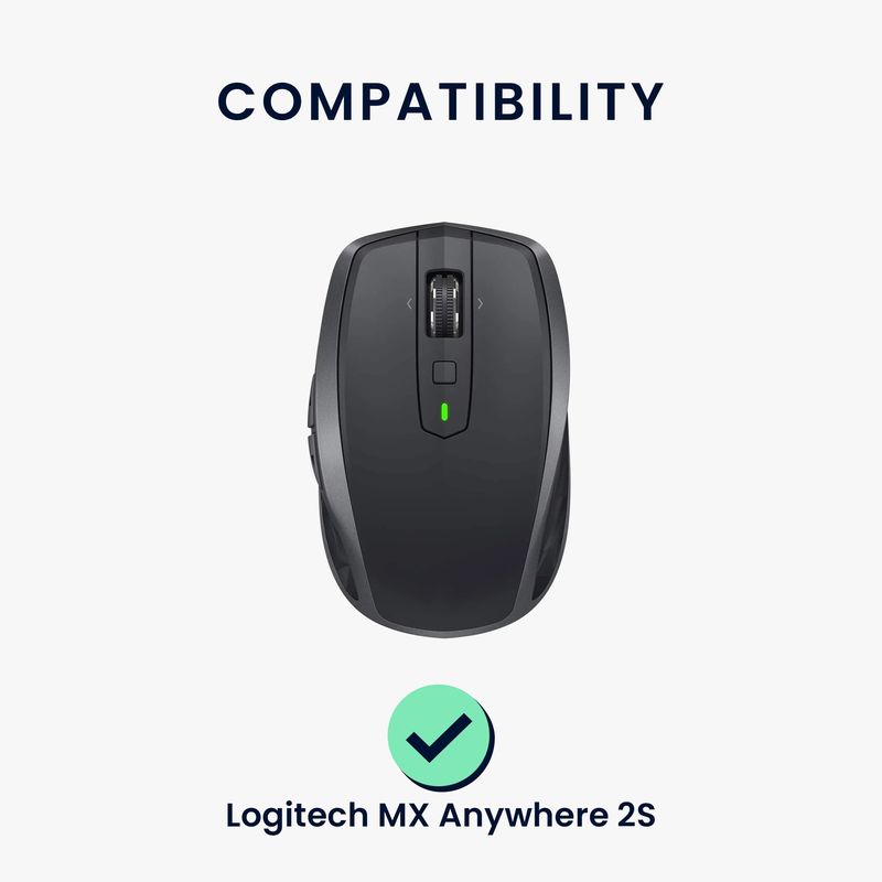 PC, gaming si accesorii - Periferice PC - Periferice Diverse - Set picioruse mouse Kwmobile pentru Logitech MX Anywhere 2S, PTFE, negru, autoadezive, alunecare usoara - Infinity.ro