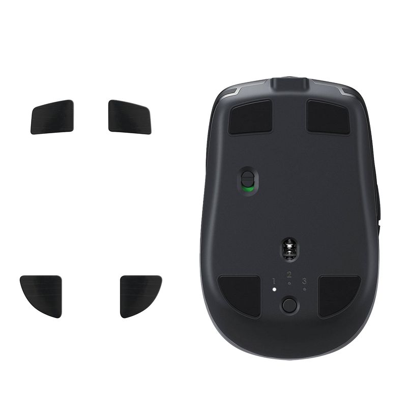 PC, gaming si accesorii - Periferice PC - Periferice Diverse - Set picioruse mouse Kwmobile pentru Logitech MX Anywhere 2S, PTFE, negru, autoadezive, alunecare usoara - Infinity.ro