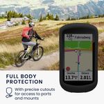 Sport si Outdoor - Ciclism - Accesorii pentru biciclete - Suporturi accesorii biciclete - Husa GPS Kwmobile pentru Garmin Edge Explore, anti-alunecare, silicon, negru - Infinity.ro