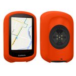 Sport si Outdoor - Ciclism - Accesorii pentru biciclete - Suporturi accesorii biciclete - Husa GPS Kwmobile pentru Garmin Edge 840/Edge 540, anti-alunecare, silicon, portocaliu - Infinity.ro