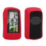 Sport si Outdoor - Ciclism - Accesorii pentru biciclete - Suporturi accesorii biciclete - Husa GPS Kwmobile pentru Wahoo ELEMNT ROAM V2, anti-alunecare, silicon, rosu - Infinity.ro