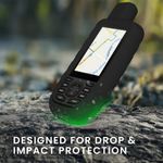 Sport si Outdoor - Ciclism - Accesorii pentru biciclete - Suporturi accesorii biciclete - Husa GPS Kwmobile pentru Garmin GPSMAP 66sr/GPSMAP 67, anti-alunecare, silicon, negru - Infinity.ro