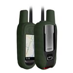 Sport si Outdoor - Ciclism - Accesorii pentru biciclete - Suporturi accesorii biciclete - Husa GPS Kwmobile pentru Garmin Alpha 100, anti-alunecare, silicon, verde - Infinity.ro