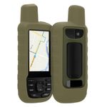 Sport si Outdoor - Ciclism - Accesorii pentru biciclete - Suporturi accesorii biciclete - Husa GPS Kwmobile pentru Garmin GPSMAP 66sr/GPSMAP 67, anti-alunecare, silicon, verde - Infinity.ro