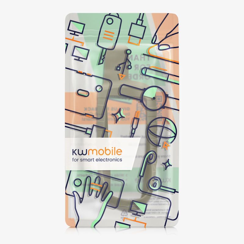 Sport si Outdoor - Ciclism - Accesorii pentru biciclete - Suporturi accesorii biciclete - Husa GPS Kwmobile pentru Garmin GPSMAP 65/62/62S/62SC, anti-alunecare, silicon, verde - Infinity.ro