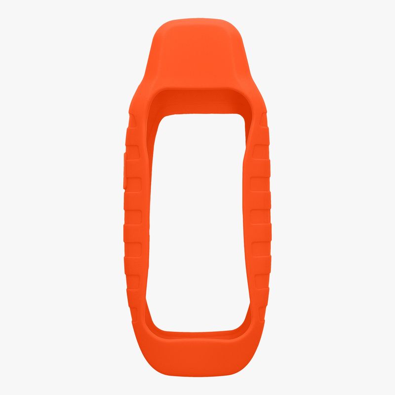Sport si Outdoor - Ciclism - Accesorii pentru biciclete - Suporturi accesorii biciclete - Husa GPS Kwmobile pentru Garmin GPSMAP 79S/GPSMAP 79SC, anti-alunecare, silicon, portocaliu - Infinity.ro