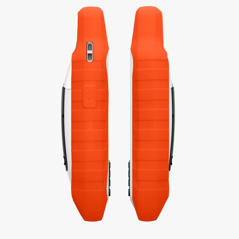 Sport si Outdoor - Ciclism - Accesorii pentru biciclete - Suporturi accesorii biciclete - Husa GPS Kwmobile pentru Garmin GPSMAP 79S/GPSMAP 79SC, anti-alunecare, silicon, portocaliu - Infinity.ro