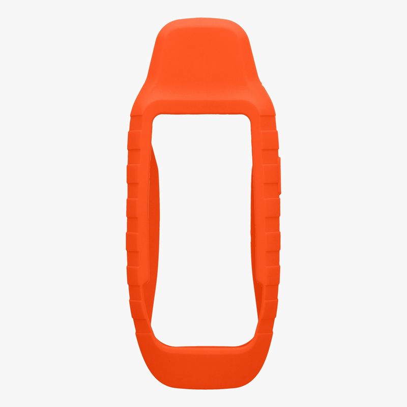 Sport si Outdoor - Ciclism - Accesorii pentru biciclete - Suporturi accesorii biciclete - Husa GPS Kwmobile pentru Garmin GPSMAP 79S/GPSMAP 79SC, anti-alunecare, silicon, portocaliu - Infinity.ro