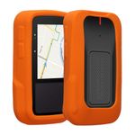 Sport si Outdoor - Ciclism - Accesorii pentru biciclete - Suporturi accesorii biciclete - Husa GPS Kwmobile pentru Garmin Approach G20 Solar, anti-alunecare, silicon, portocaliu - Infinity.ro