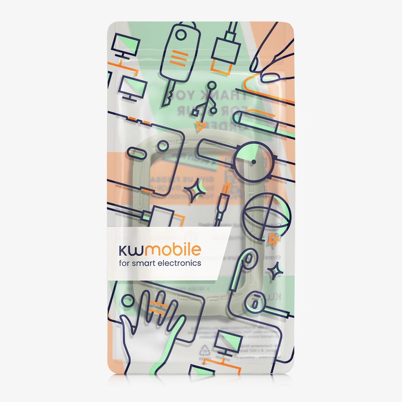 Sport si Outdoor - Ciclism - Accesorii pentru biciclete - Suporturi accesorii biciclete - Husa GPS Kwmobile pentru Garmin Edge 840/Edge 540, anti-alunecare, silicon, verde - Infinity.ro