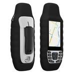 Sport si Outdoor - Ciclism - Accesorii pentru biciclete - Suporturi accesorii biciclete - Husa GPS Kwmobile pentru Garmin GPSMAP 79S/GPSMAP 79SC, anti-alunecare, silicon, negru - Infinity.ro