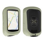 Sport si Outdoor - Ciclism - Accesorii pentru biciclete - Suporturi accesorii biciclete - Husa GPS Kwmobile pentru Garmin Edge 840/Edge 540, anti-alunecare, silicon, verde - Infinity.ro