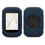 Sport si Outdoor - Ciclism - Accesorii pentru biciclete - Suporturi accesorii biciclete - Husa GPS Kwmobile pentru Garmin Edge MTB, anti-alunecare, silicon, albastru - Infinity.ro
