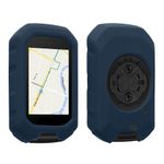 Sport si Outdoor - Ciclism - Accesorii pentru biciclete - Suporturi accesorii biciclete - Husa GPS Kwmobile pentru Garmin Edge MTB, anti-alunecare, silicon, albastru - Infinity.ro