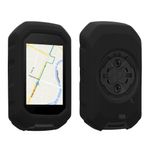 Sport si Outdoor - Ciclism - Accesorii pentru biciclete - Suporturi accesorii biciclete - Husa GPS Kwmobile pentru Garmin Edge MTB, anti-alunecare, silicon, negru - Infinity.ro