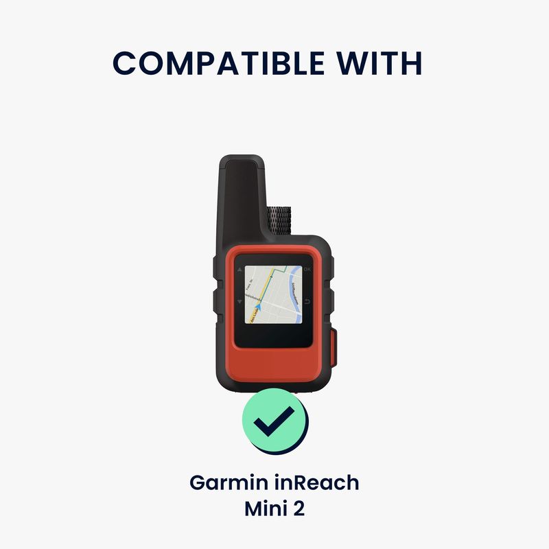 Sport si Outdoor - Ciclism - Accesorii pentru biciclete - Suporturi accesorii biciclete - Husa GPS Kwmobile pentru Garmin inReach Mini 2, anti-alunecare, silicon, galben - Infinity.ro
