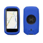 Sport si Outdoor - Ciclism - Accesorii pentru biciclete - Suporturi accesorii biciclete - Husa GPS Kwmobile pentru Garmin Edge 1050, anti-alunecare, silicon, albastru - Infinity.ro