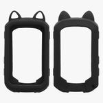 Sport si Outdoor - Ciclism - Accesorii pentru biciclete - Suporturi accesorii biciclete - Husa GPS Kwmobile pentru Garmin Edge 850/550, anti-alunecare, silicon, negru - Infinity.ro