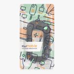 Sport si Outdoor - Ciclism - Accesorii pentru biciclete - Suporturi accesorii biciclete - Husa GPS Kwmobile pentru Garmin Oregon 450/Oregon 400/Oregon 300, anti-alunecare, silicon, negru - Infinity.ro