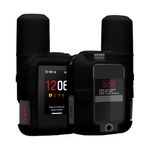 Sport si Outdoor - Ciclism - Accesorii pentru biciclete - Suporturi accesorii biciclete - Husa GPS Kwmobile pentru Garmin inReach Mini 3/Mini 3 Plus, anti-alunecare, silicon, negru - Infinity.ro
