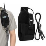 Sport si Outdoor - Ciclism - Accesorii pentru biciclete - Suporturi accesorii biciclete - Husa GPS Kwmobile pentru Garmin Alpha 300 200 100/GPSMAP 67i 65s 66i 79s 79sc, curea reglabila, EVA, negru - Infinity.ro