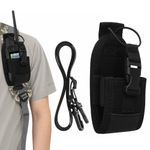 Sport si Outdoor - Ciclism - Accesorii pentru biciclete - Suporturi accesorii biciclete - Husa GPS Kwmobile pentru Garmin Alpha 300 200 100/GPSMAP 67i 65s 66i 79s 79sc, curea reglabila, EVA, negru - Infinity.ro