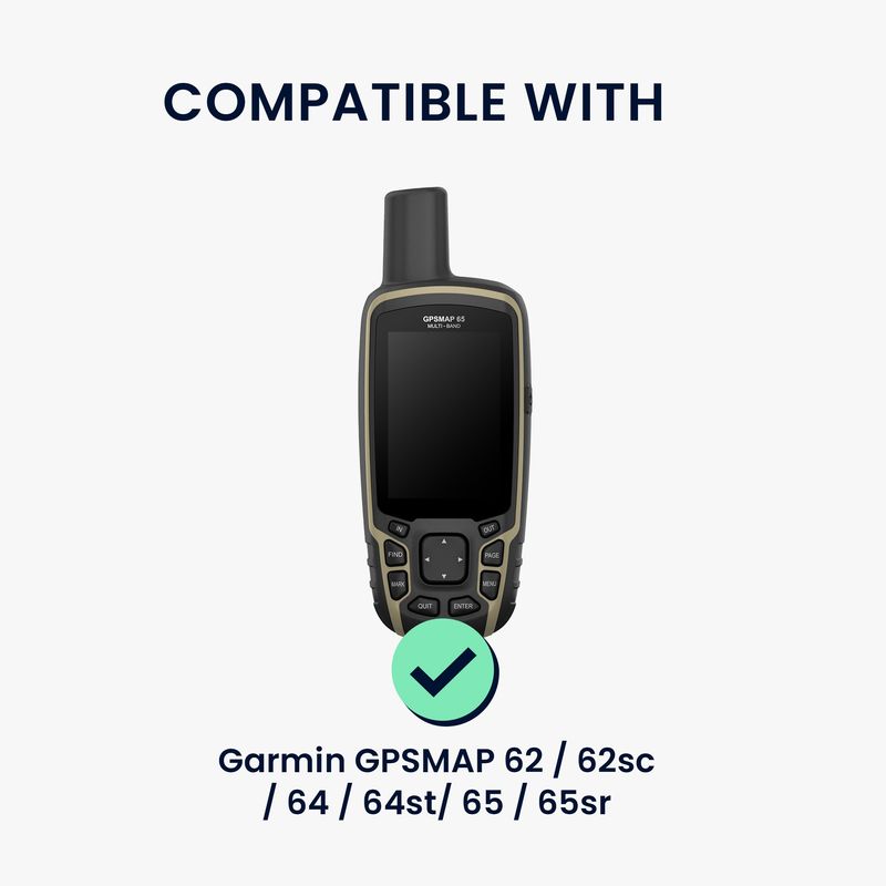 Sport si Outdoor - Ciclism - Accesorii pentru biciclete - Suporturi accesorii biciclete - Set 2 folii protectie Kwmobile pentru Garmin GPSMAP 62/62sc/64/64st/65/65sr, aplicare fara bule, PET, transparent - Infinity.ro