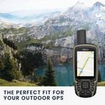 Sport si Outdoor - Ciclism - Accesorii pentru biciclete - Suporturi accesorii biciclete - Set 2 folii protectie Kwmobile pentru Garmin GPSMAP 62/62sc/64/64st/65/65sr, aplicare fara bule, PET, transparent - Infinity.ro