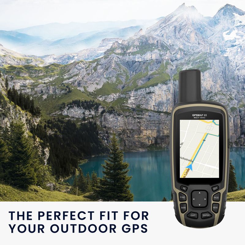Sport si Outdoor - Ciclism - Accesorii pentru biciclete - Suporturi accesorii biciclete - Set 2 folii protectie Kwmobile pentru Garmin GPSMAP 62/62sc/64/64st/65/65sr, aplicare fara bule, PET, transparent - Infinity.ro