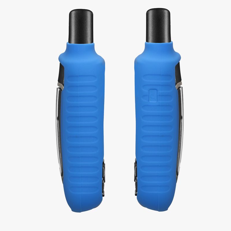 Sport si Outdoor - Ciclism - Accesorii pentru biciclete - Suporturi accesorii biciclete - Husa GPS Kwmobile pentru Garmin GPSMAP 64/64s/64st, anti-alunecare, silicon, albastru - Infinity.ro