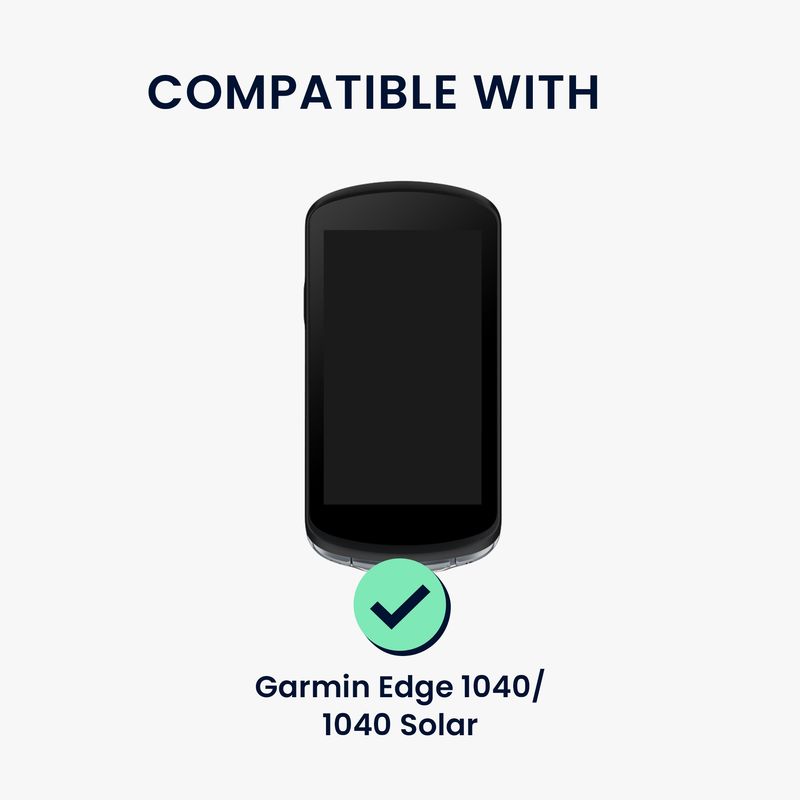 Sport si Outdoor - Ciclism - Accesorii pentru biciclete - Suporturi accesorii biciclete - Set 2 folii protectie Kwmobile pentru Garmin Edge 1040/1040 Solar, anti-amprenta, protectie la socuri, PET, transparent - Infinity.ro