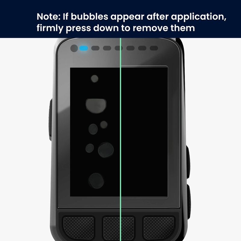 Sport si Outdoor - Ciclism - Accesorii pentru biciclete - Suporturi accesorii biciclete - Set 2 folii protectie Kwmobile pentru Wahoo ELEMNT BOLT, protectie la socuri, PET, transparent - Infinity.ro