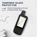 Sport si Outdoor - Ciclism - Accesorii pentru biciclete - Suporturi accesorii biciclete - Set 2 folii protectie Kwmobile pentru Garmin GPSMAP 67/67i, aplicare fara bule, PET, transparent - Infinity.ro