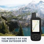 Sport si Outdoor - Ciclism - Accesorii pentru biciclete - Suporturi accesorii biciclete - Set 2 folii protectie Kwmobile pentru Garmin GPSMAP 67/67i, aplicare fara bule, PET, transparent - Infinity.ro