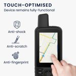 Sport si Outdoor - Ciclism - Accesorii pentru biciclete - Suporturi accesorii biciclete - Set 2 folii protectie Kwmobile pentru Garmin GPSMAP 67/67i, aplicare fara bule, PET, transparent - Infinity.ro