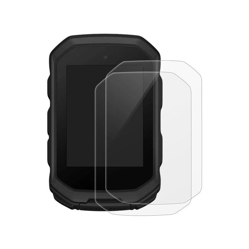 Sport si Outdoor - Ciclism - Accesorii pentru biciclete - Suporturi accesorii biciclete - Set 2 folii protectie Kwmobile pentru Garmin Edge MTB, aplicare usoara, protectie la zgarieturi, sticla, transparent - Infinity.ro
