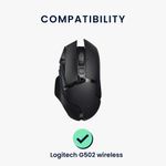 PC, gaming si accesorii - Periferice PC - Periferice Diverse - Set picioruse mouse Kwmobile pentru Logitech G502 Wireless, PTFE, alb, autoadezive, alunecare usoara - Infinity.ro