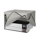 PC, gaming si accesorii - Imprimante, scanere & consumabile - Consumabile si accesorii - Accesorii imprimante - Husa imprimanta Kwmobile pentru Epson EcoTank ET-5150, antizgarieturi, antipraf, textil, gri deschis - Infinity.ro