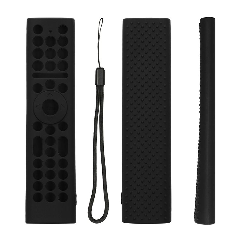 TV, Audio-Video si Foto - Accesorii TV si audio - Accesorii TV - Husa pentru telecomanda Kwmobile pentru Hisense ERF2B38H/ERF2K38H/ERF2F38H, protectie la socuri, silicon, negru - Infinity.ro