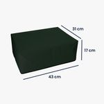 PC, gaming si accesorii - Imprimante, scanere & consumabile - Consumabile si accesorii - Accesorii imprimante - Husa imprimanta Kwmobile pentru HP DeskJet 2755e, DeskJet 2720e, 2710e, 2820e, 2721e, antizgarieturi, antipraf, verde - Infinity.ro