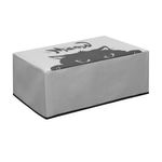 PC, gaming si accesorii - Imprimante, scanere & consumabile - Consumabile si accesorii - Accesorii imprimante - Husa imprimanta Kwmobile pentru HP DeskJet 2755e, DeskJet 2720e, 2710e, 2820e, 2721e, antipraf, textil, gri, negru - Infinity.ro