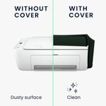 PC, gaming si accesorii - Imprimante, scanere & consumabile - Consumabile si accesorii - Accesorii imprimante - Husa imprimanta Kwmobile pentru HP DeskJet 2755e, DeskJet 2720e, 2710e, 2820e, 2721e, antizgarieturi, antipraf, verde - Infinity.ro