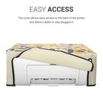 PC, gaming si accesorii - Imprimante, scanere & consumabile - Consumabile si accesorii - Accesorii imprimante - Husa imprimanta Kwmobile pentru HP DeskJet 2755e, DeskJet 2720e, 2710e, 2820e, 2721e, antipraf, textil, multicolor - Infinity.ro