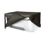 PC, gaming si accesorii - Imprimante, scanere & consumabile - Consumabile si accesorii - Accesorii imprimante - Husa imprimanta Kwmobile pentru HP DeskJet 2755e, DeskJet 2720e, 2710e, 2820e, 2721e, antipraf, textil, gri - Infinity.ro