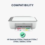 PC, gaming si accesorii - Imprimante, scanere & consumabile - Consumabile si accesorii - Accesorii imprimante - Husa imprimanta Kwmobile pentru HP DeskJet 2755e, DeskJet 2720e, 2710e, 2820e, 2721e, antipraf, textil, maro - Infinity.ro
