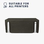 PC, gaming si accesorii - Imprimante, scanere & consumabile - Consumabile si accesorii - Accesorii imprimante - Husa imprimanta Kwmobile pentru HP DeskJet 2755e, DeskJet 2720e, 2710e, 2820e, 2721e, antipraf, textil, gri - Infinity.ro