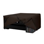 PC, gaming si accesorii - Imprimante, scanere & consumabile - Consumabile si accesorii - Accesorii imprimante - Husa imprimanta Kwmobile pentru Epson EcoTank ET-2850, EcoTank ET-2856, Home XP-5200, antipraf, textil, maro - Infinity.ro